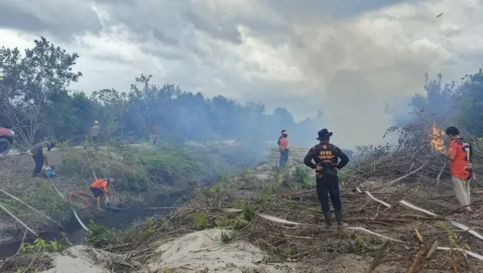Pemadaman Karhutla Teluk Sampit Pemadaman Karhutla Teluk Sampit